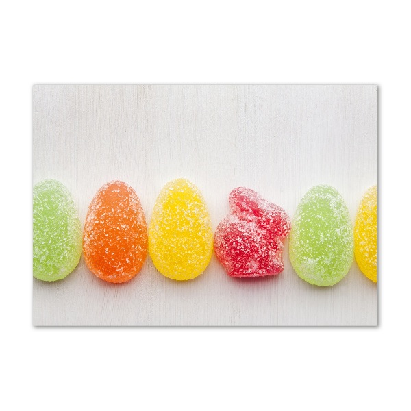 Foto plexiglas Kleurrijke jellybeans