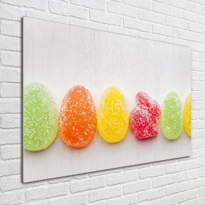 Foto plexiglas Kleurrijke jellybeans