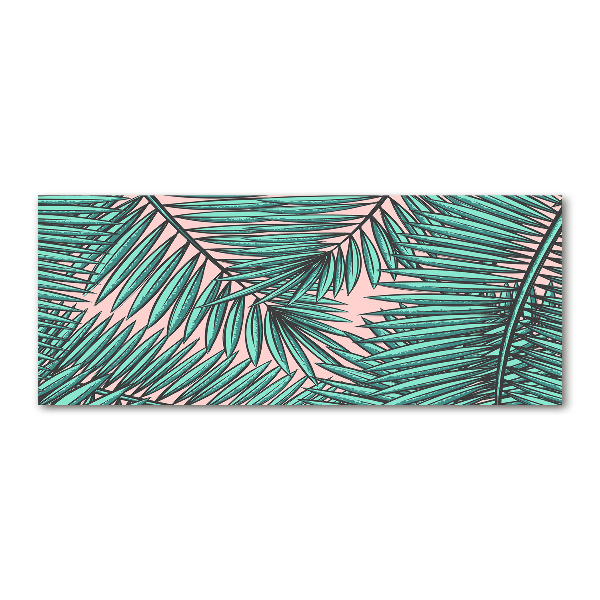 Plexiglas foto Palmbladeren