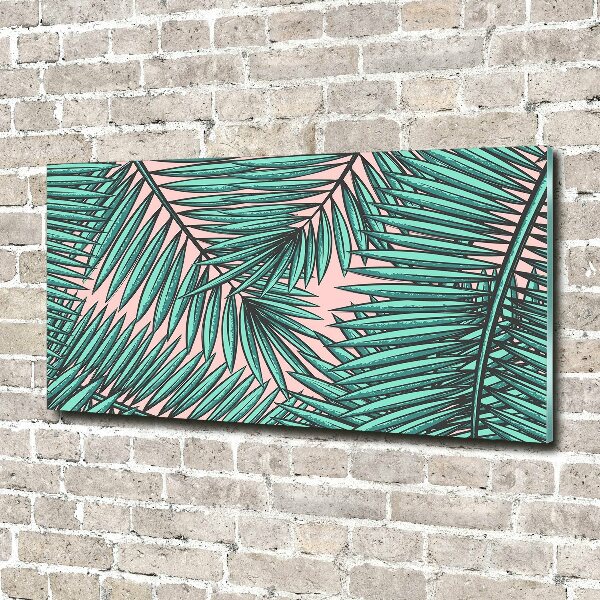 Plexiglas foto Palmbladeren