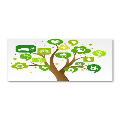 Foto obraz akryl Ekologiczne drzewo