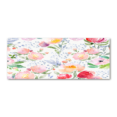 Plexiglas schilderij Klaprozen