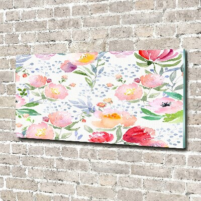 Plexiglas schilderij Klaprozen