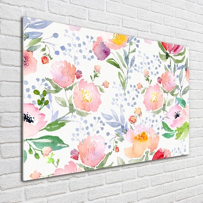 Obraz zdjęcie na ścianę szkło akrylowe Maki