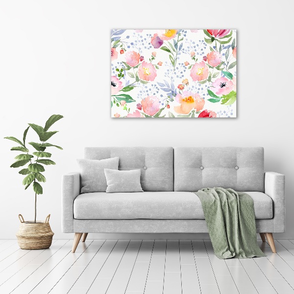 Plexiglas schilderij Klaprozen