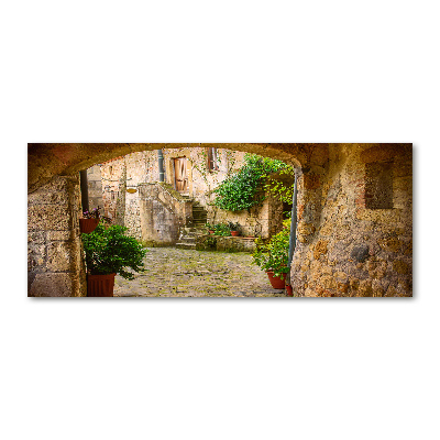 Foto obraz szkło akryl Urocza uliczka