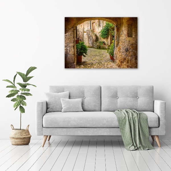 Foto obraz szkło akryl Urocza uliczka
