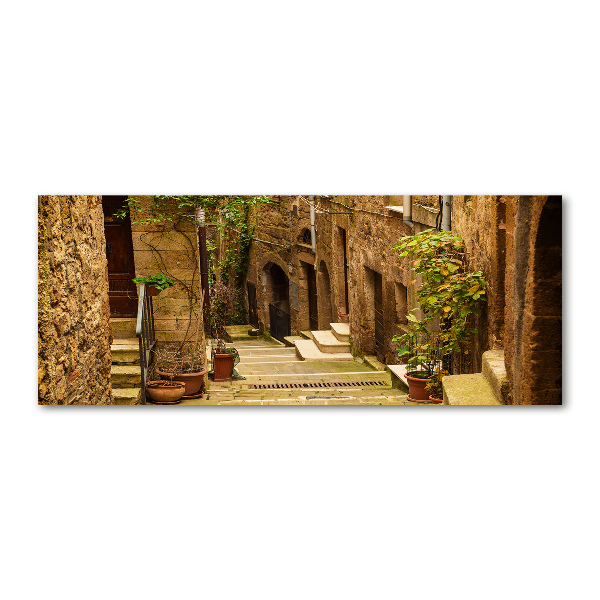Schilderij op acrylglas Italiaanse straten
