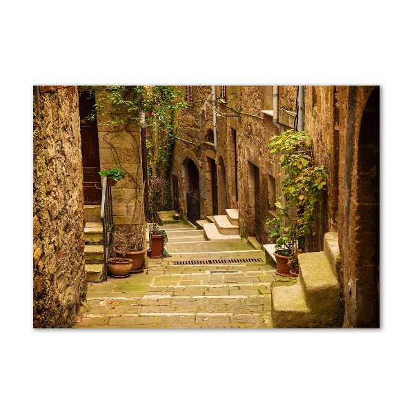 Schilderij op acrylglas Italiaanse straten
