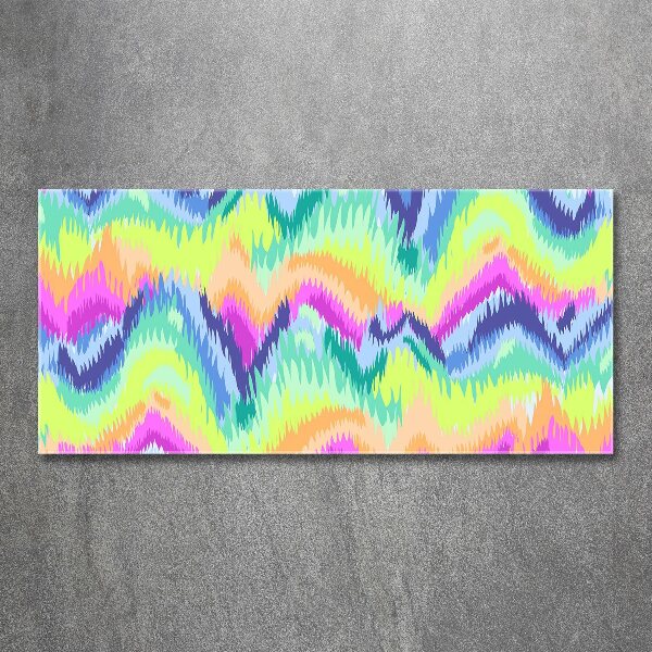 Plexiglas schilderij Regenboogachtergrond