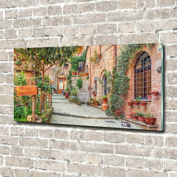 Plexiglas foto Italiaanse straten