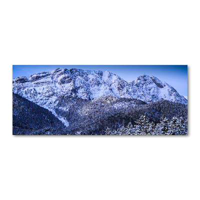 Foto obraz szkło akryl Giewont Tatry