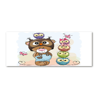 Foto op plexiglas Teddybeer en uilen