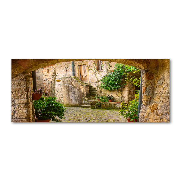 Schilderij op acrylglas Italiaanse straten