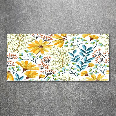 Plexiglas schilderij Lentebloemen