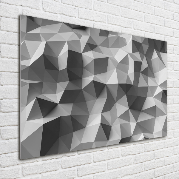 Plexiglas schilderij Abstracte driehoeken