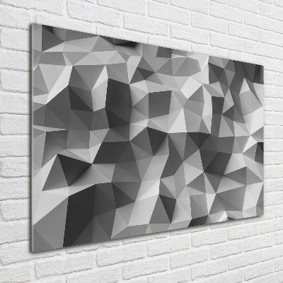 Plexiglas schilderij Abstracte driehoeken