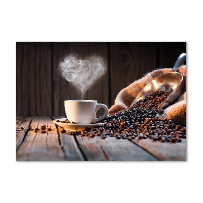 Foto op plexiglas Een kopje koffie