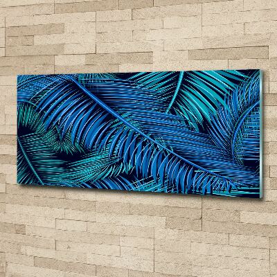 Plexiglas schilderij Palmbladeren