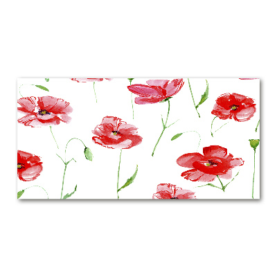 Foto plexiglas Klaprozen