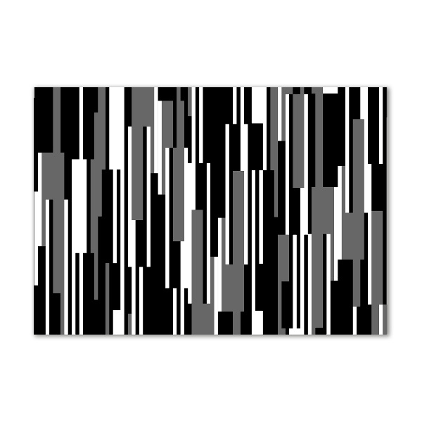 Plexiglas schilderij Zwart-witte lijnen