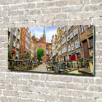 Schilderij op acrylglas Gdansk, Polen