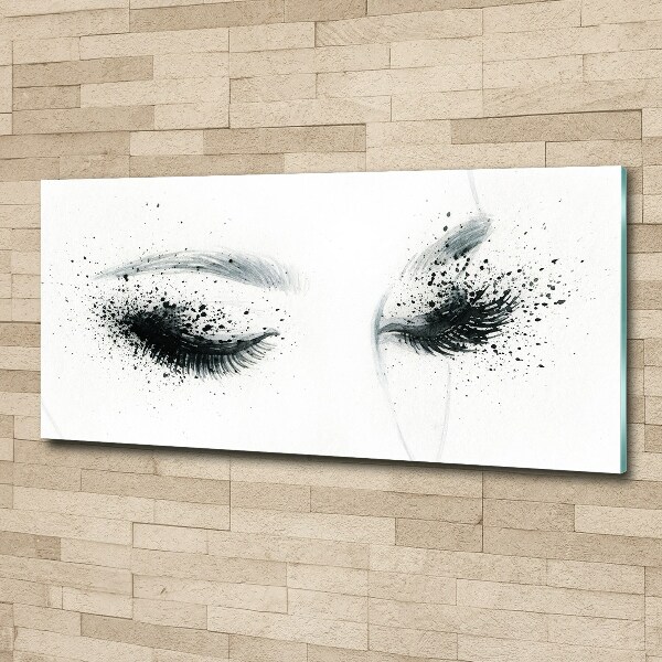 Schilderij op acrylglas Make-up