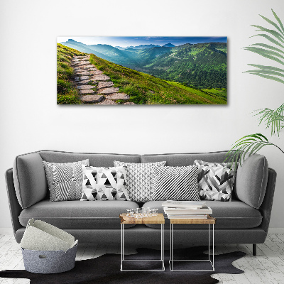 Foto op plexiglas Wandelpad in het Tatragebergte
