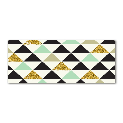 Plexiglas foto Kleurrijke driehoeken