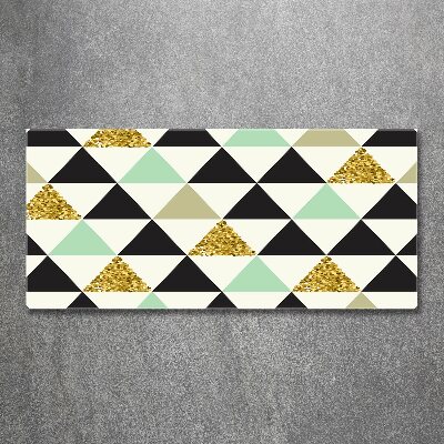 Plexiglas foto Kleurrijke driehoeken