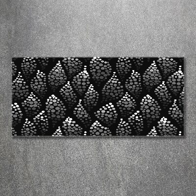 Foto in plexiglas Zwart-witte stippen