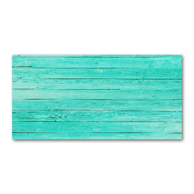 Foto obraz szkło akryl Zielone deski