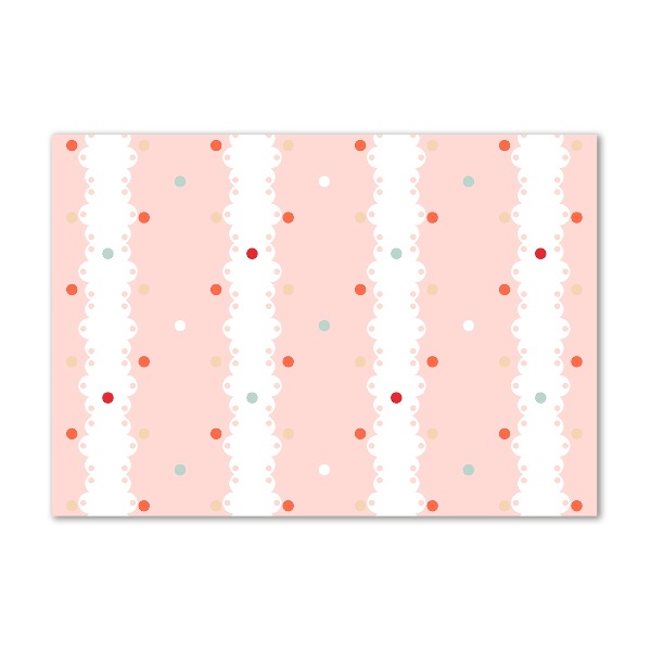 Foto op plexiglas Kleurrijke stippen achtergrond