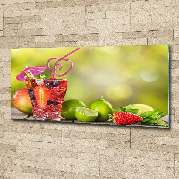 Schilderij op acrylglas Fruitcocktail