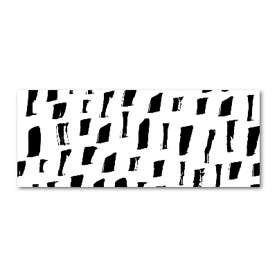 Foto plexiglas Zwart-witte vlekken