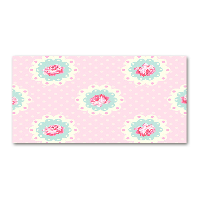 Obraz zdjęcie na ścianę szkło akrylowe Róże