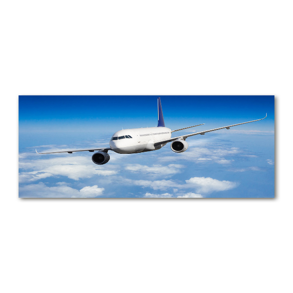 Foto plexiglas Een vliegtuig in de lucht