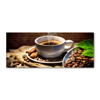 Foto op plexiglas Een kopje koffie