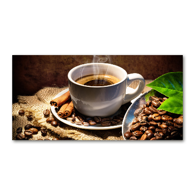 Foto op plexiglas Een kopje koffie