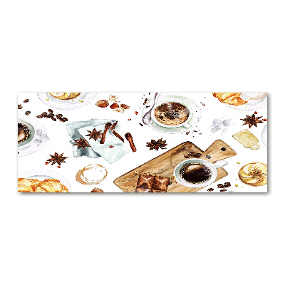 Foto obraz szkło akryl Poranna kawa