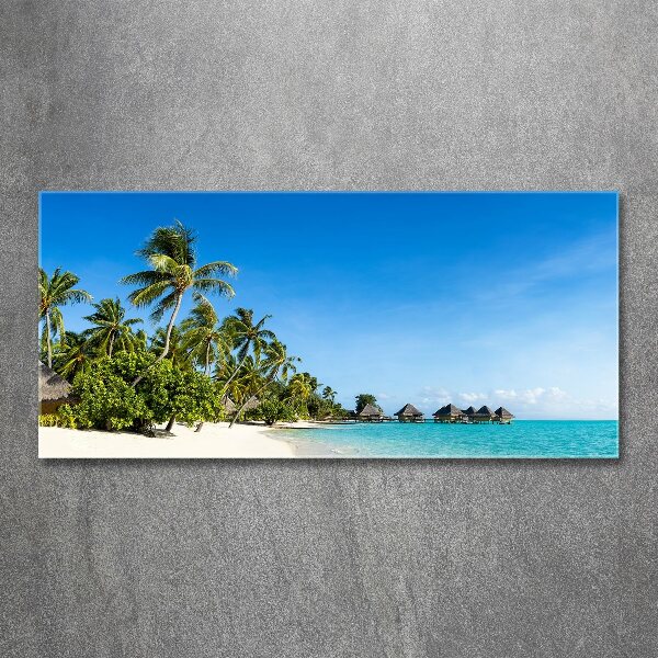 Plexiglas foto Caribisch strand