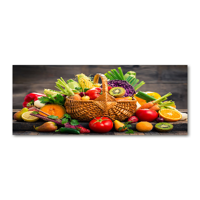 Foto plexiglas Fruit- en groentemand