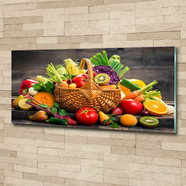 Foto plexiglas Fruit- en groentemand