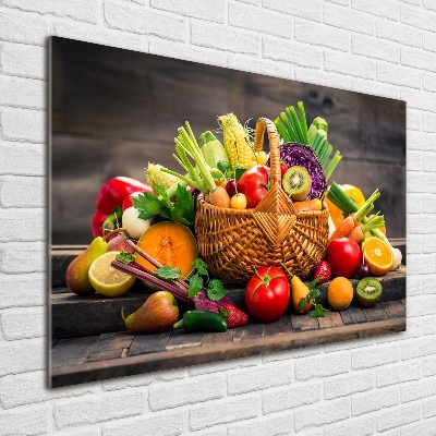Foto plexiglas Fruit- en groentemand