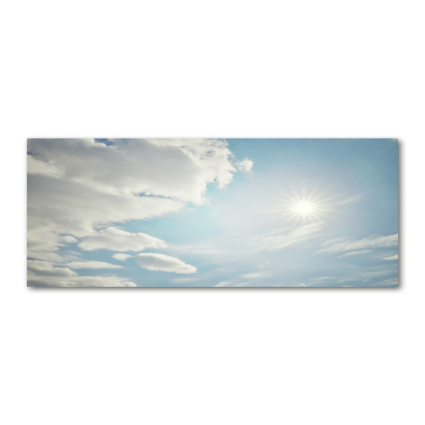 Foto in plexiglas Wolken aan de hemel