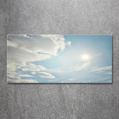 Foto in plexiglas Wolken aan de hemel