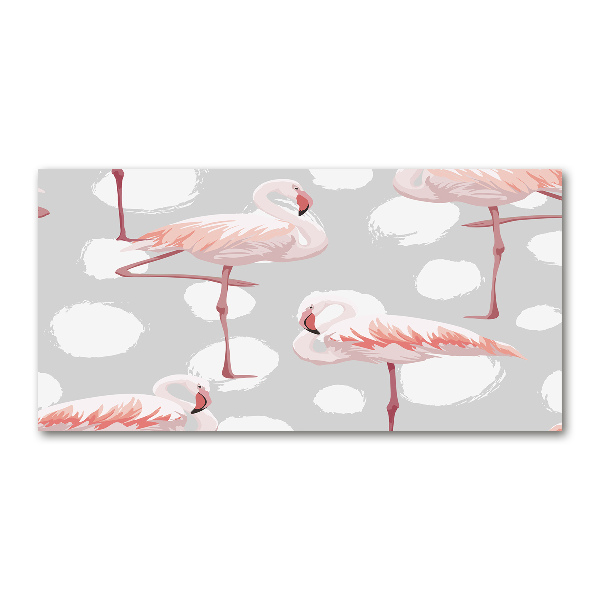 Plexiglas foto Flamingo's
