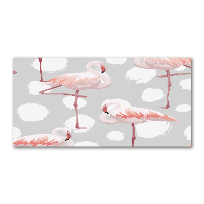 Plexiglas foto Flamingo's