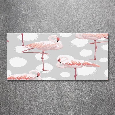 Plexiglas foto Flamingo's