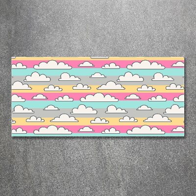 Schilderij op acrylglas Wolken